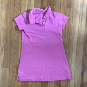 Lilly Pulitzer Pink Polo dress size 6-7